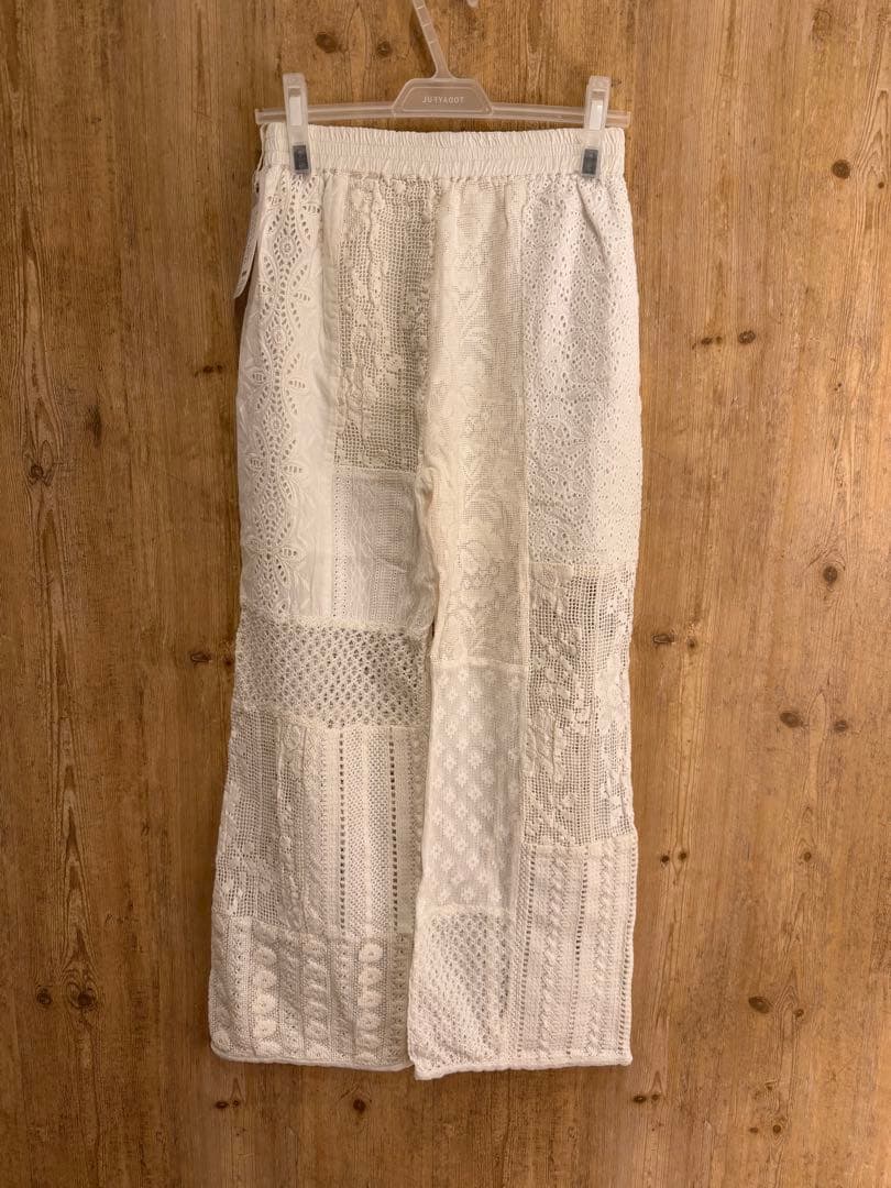 パンツ TODAYFUL Patchwork Lace Pants