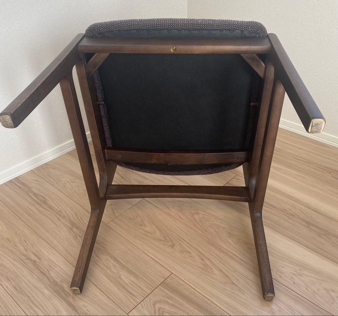 【カリモク60+】ダイニングチェア 2脚セット(送料込)