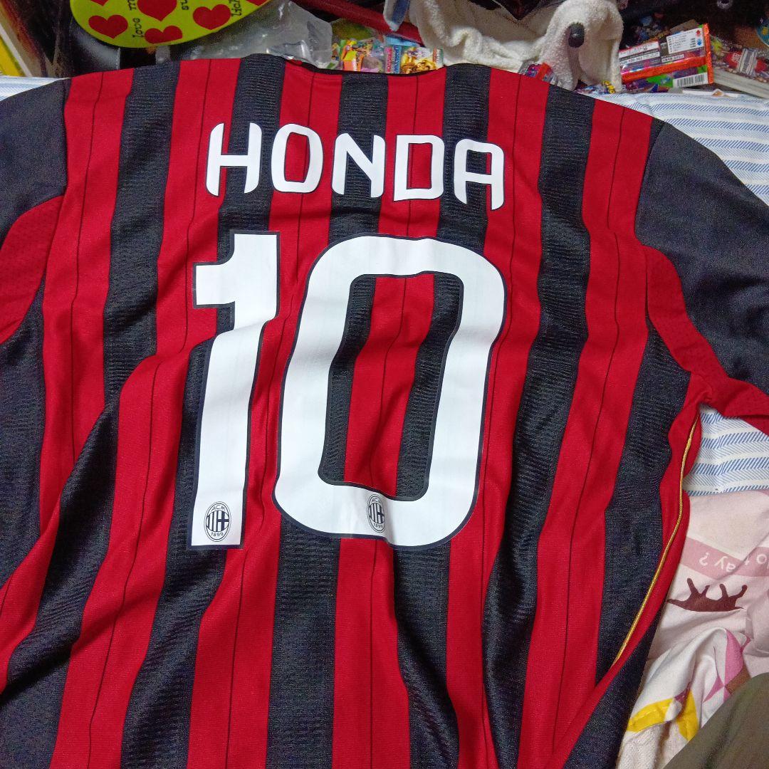 ACミラン adidas シャツ Lサイズ　本田圭佑　ユニフォーム