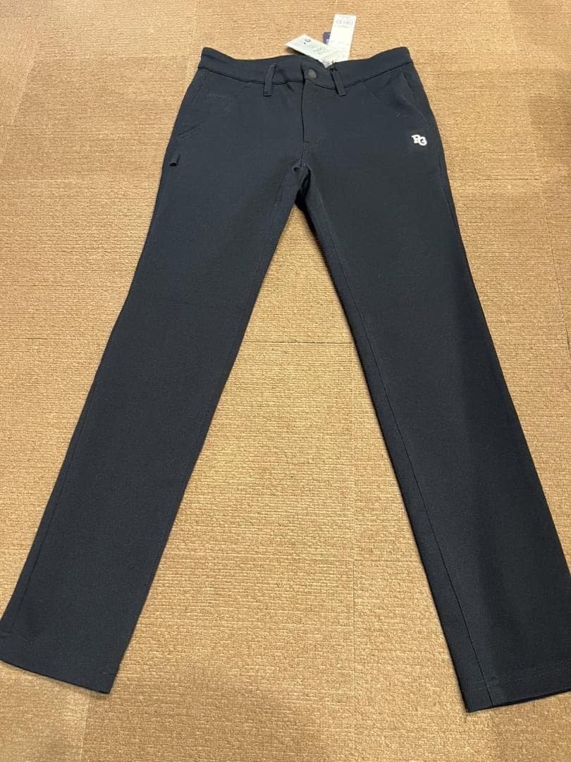 PEARLY GATES ネイビー テックスブリッドジャージー5ポケットパンツ