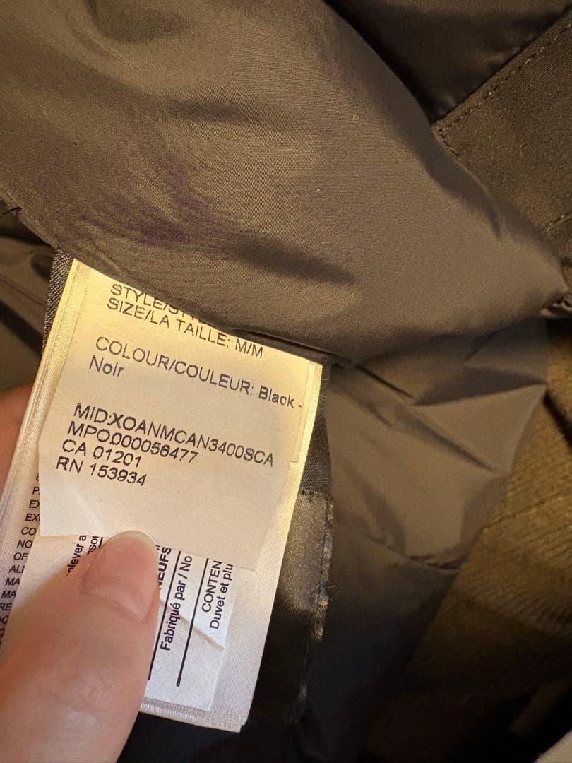   JASPER PARKA ブラック M カナダ製