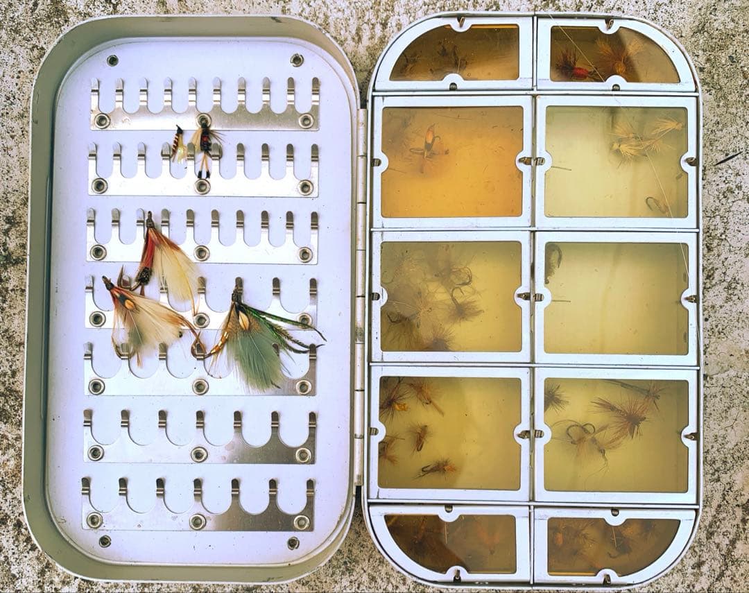 フライフィッシング フライロッド フライタイイング ルアー 引退セット