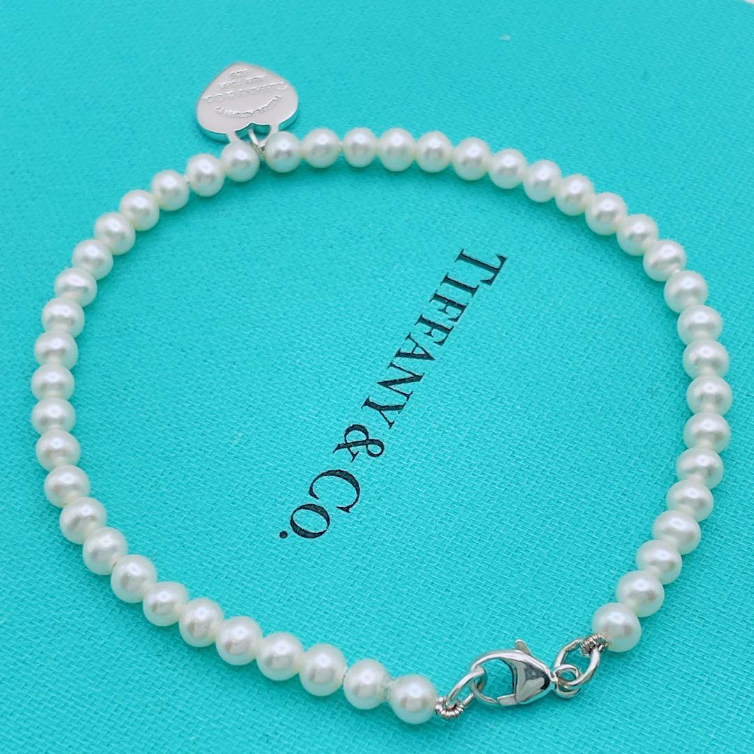 Tiffany & Co. ブレスレット　パール　リターントゥ　ビーズ　ハート