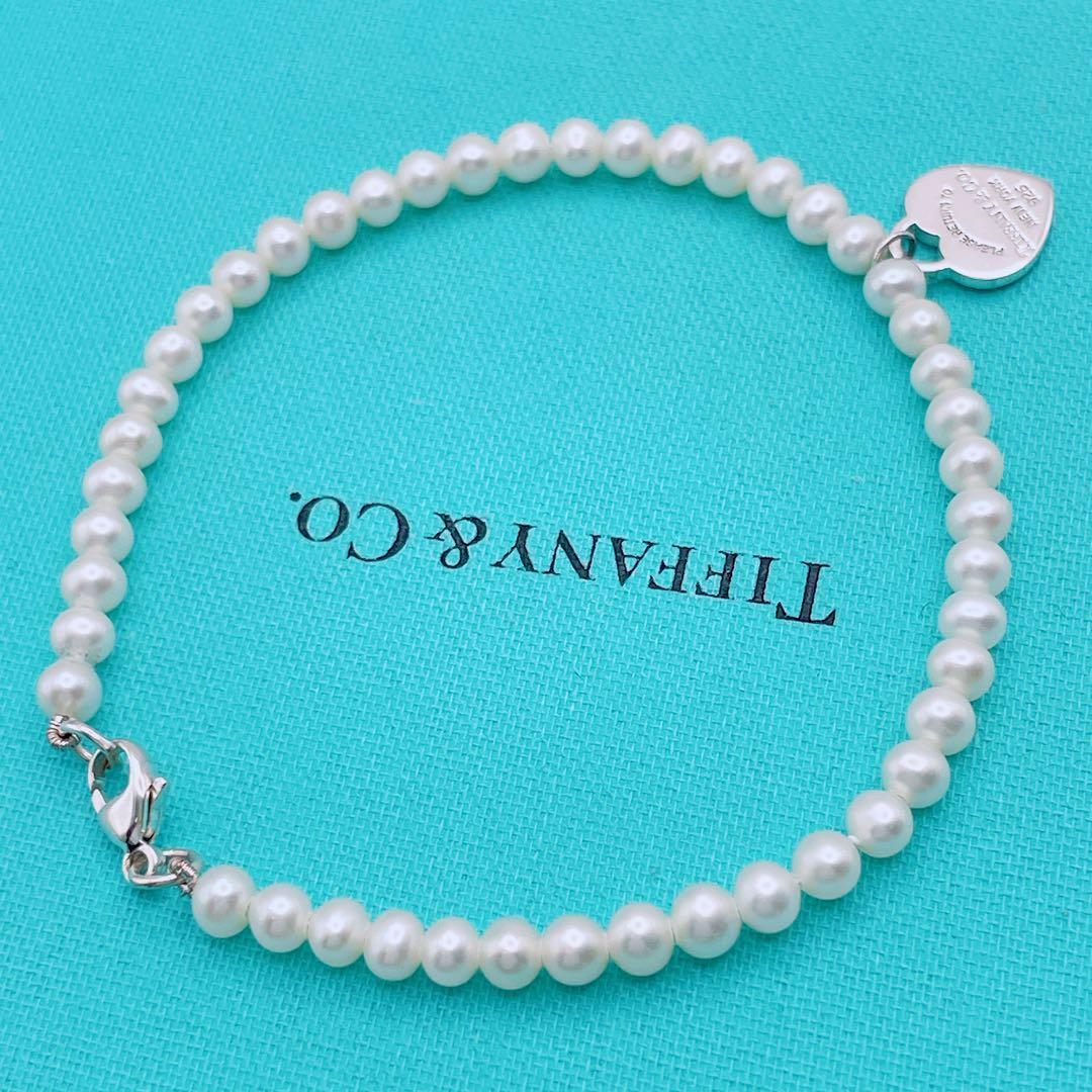 Tiffany & Co. ブレスレット　パール　リターントゥ　ビーズ　ハート
