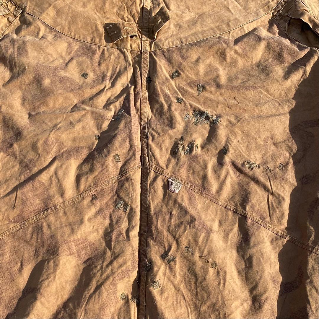 【超レア】ハンガリー軍幕　初期型　扇型　１枚②　迷彩　ハリケーンカモ　ミリタリー