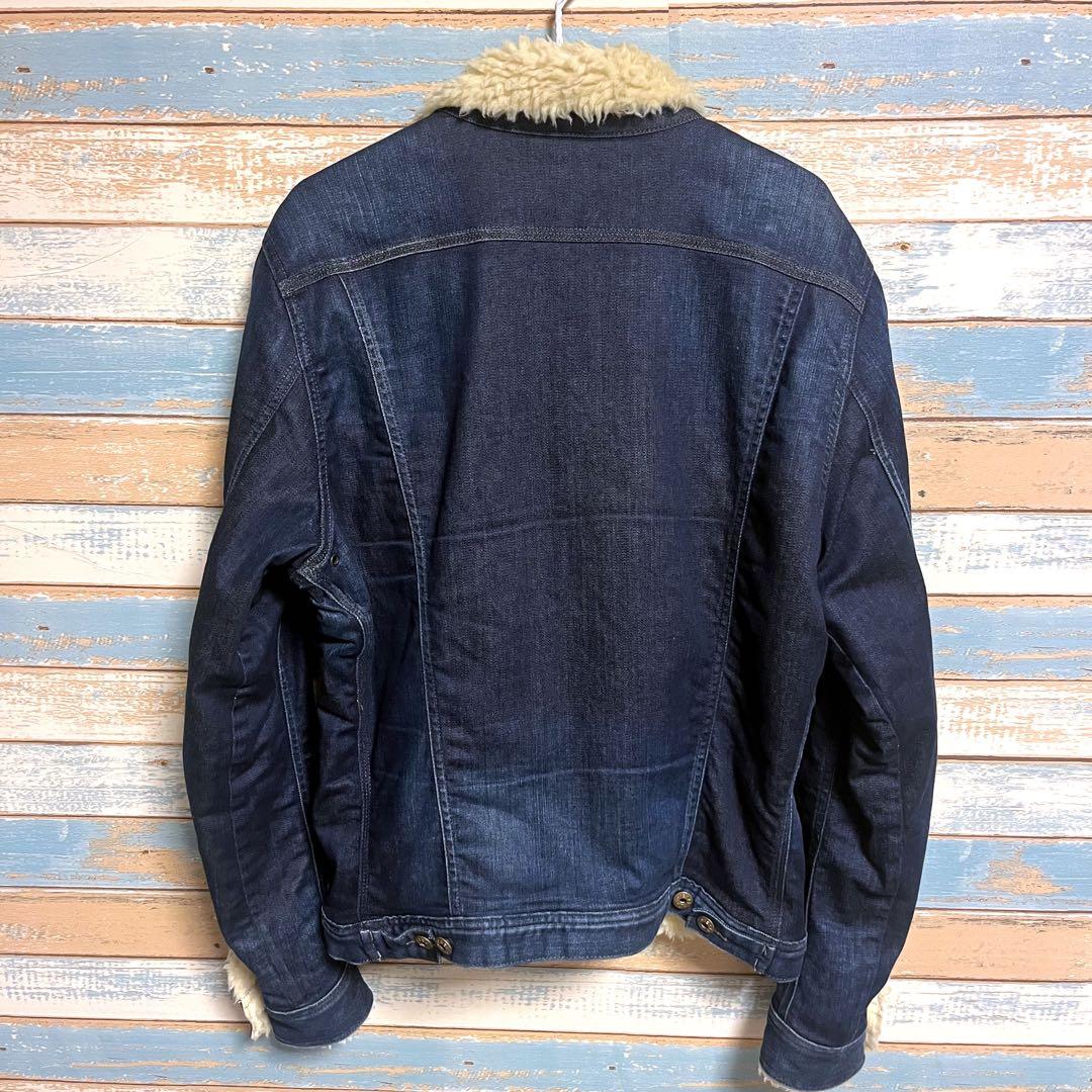 DIESEL ディーゼル デニム ボアジャケット XL