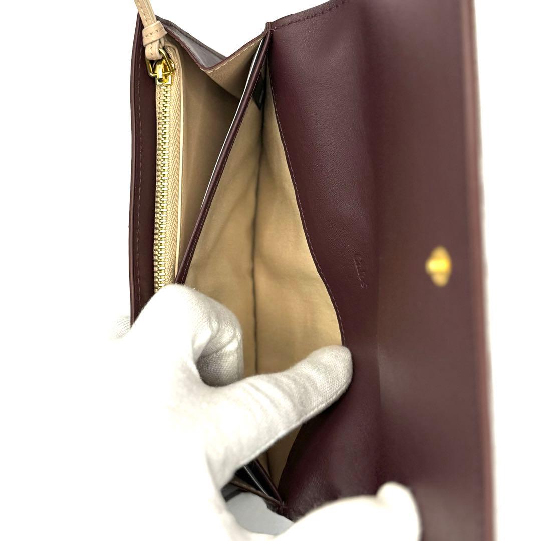 限定価格】【付属品完備】Chloe クロエ 長財布 馬柄 リトルホース