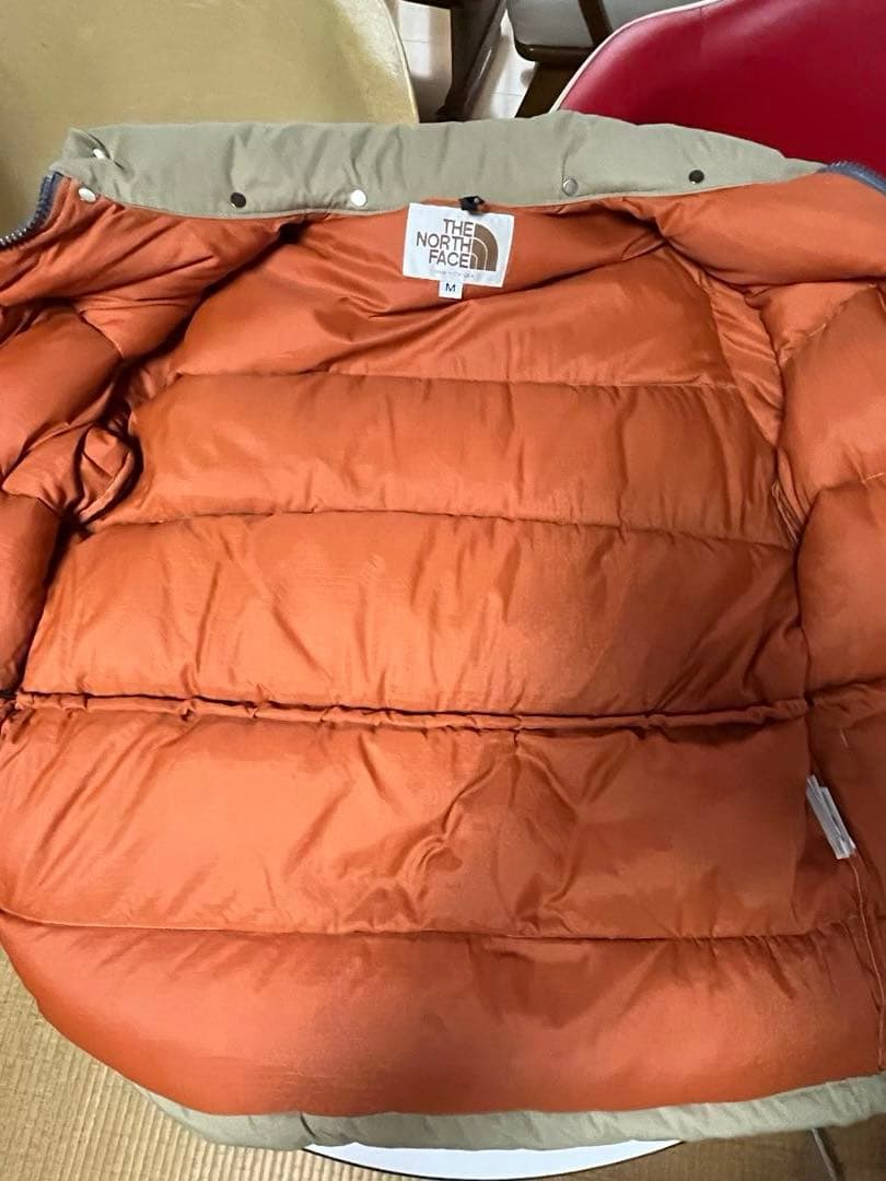 aobon　ノースフェイス　ダウンジャケット　茶タグ　アメリカ製　復刻