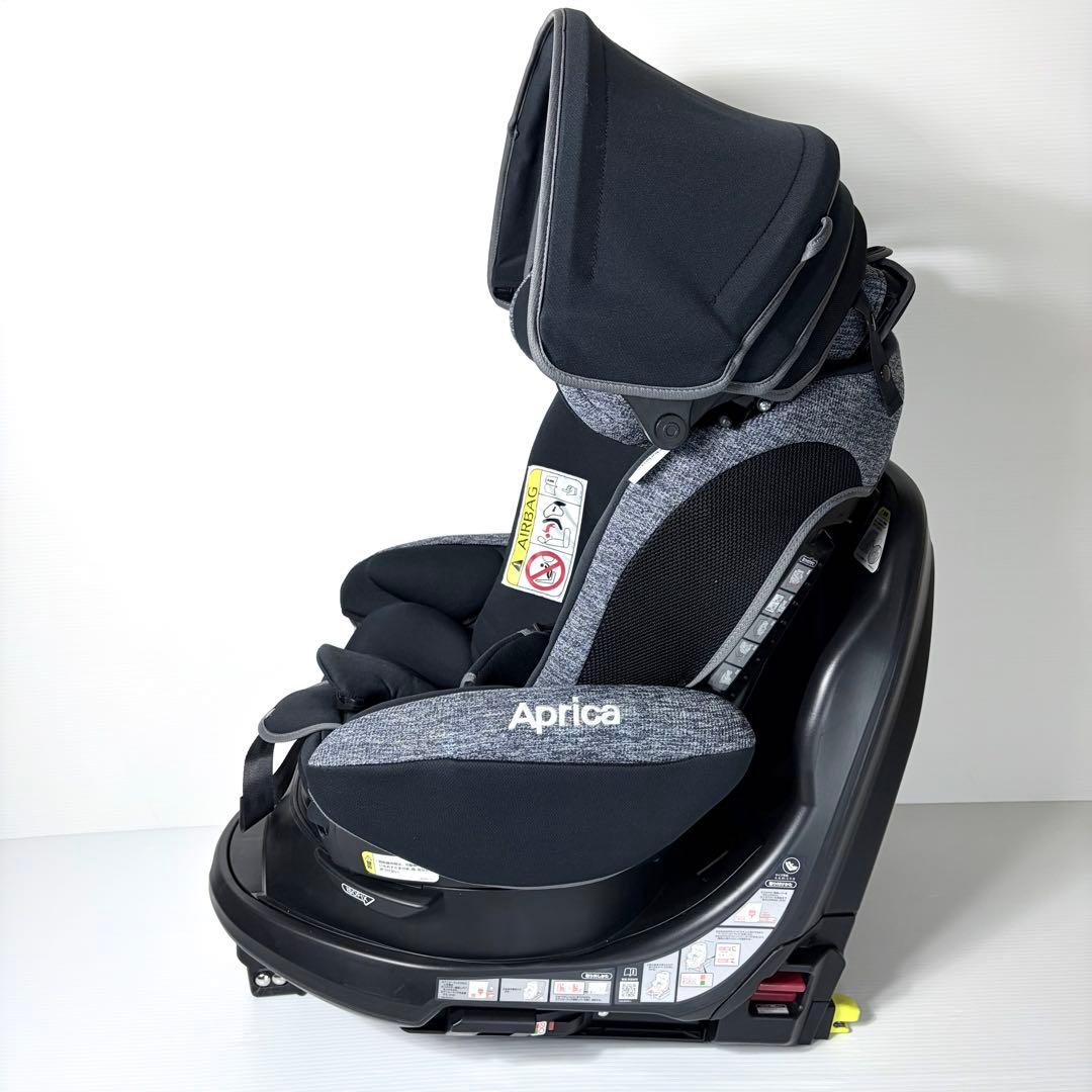 極美品 Aprica アップリカ フロディア グロウ isofix ブラック 黒