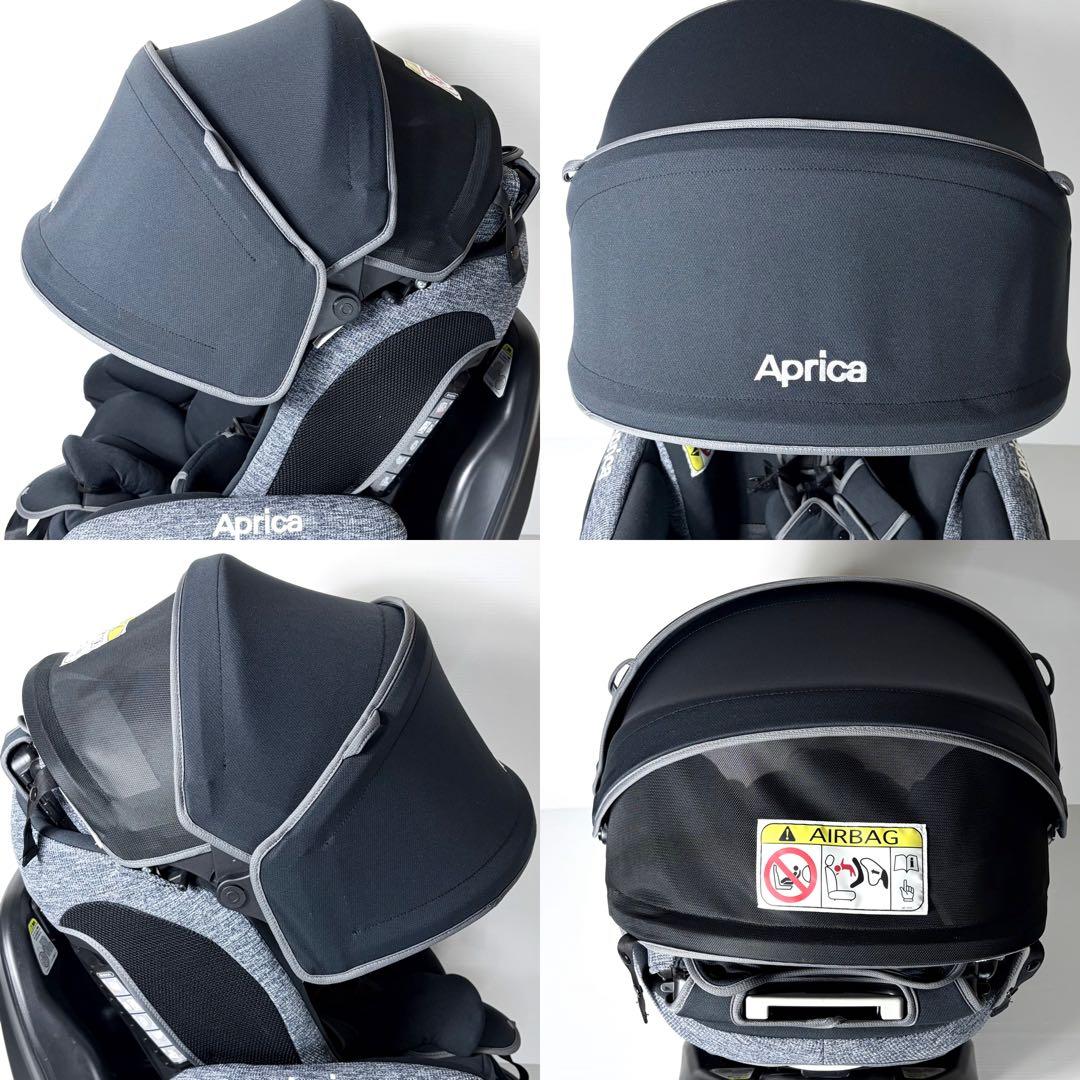 極美品 Aprica アップリカ フロディア グロウ isofix ブラック 黒