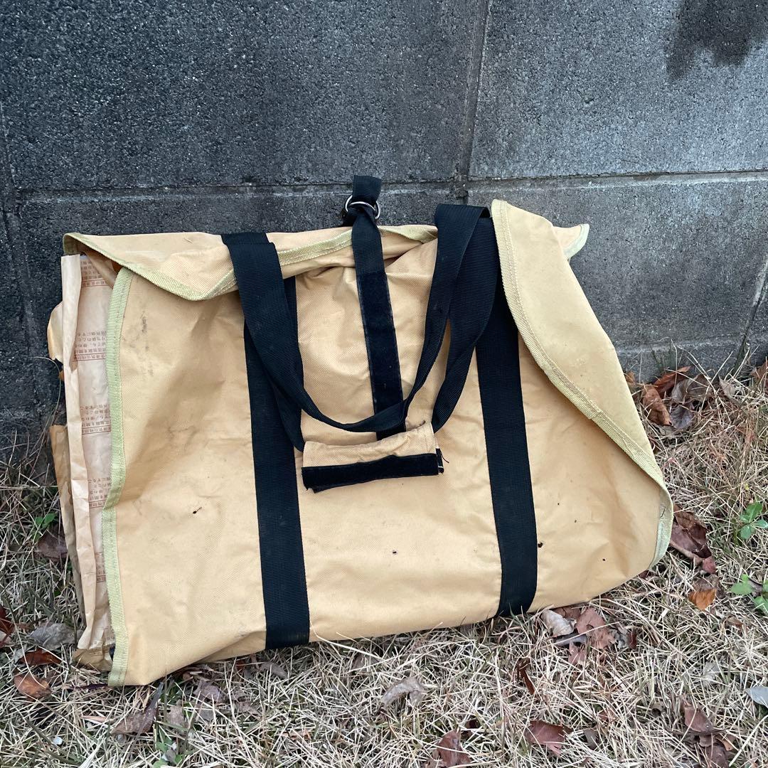 Hot camp fire base 焚き火台L 薪ばさみ、薪バッグ焚き火セット