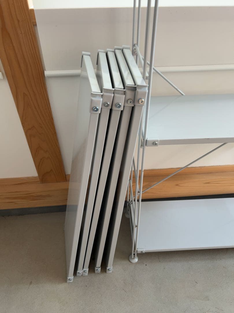 horo　無印良品　スチールユニットシェルフ　クローゼット