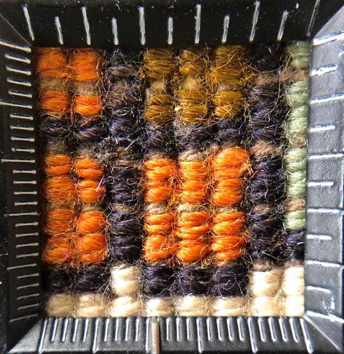 ヘリーズ産 ペルシャ絨毯 150×101cm