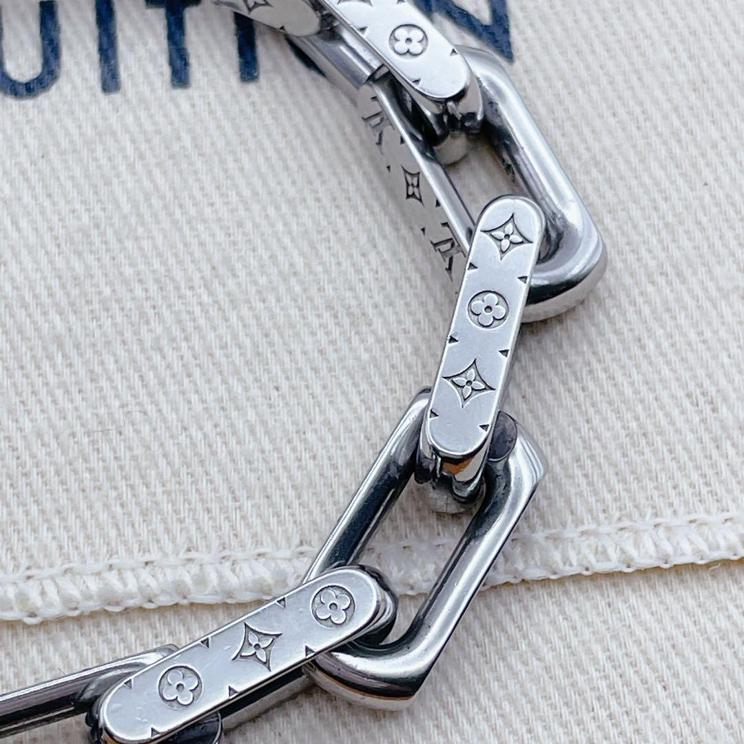 LOUIS VUITTON スクエア　チェーン　ブレスレット　コリエ