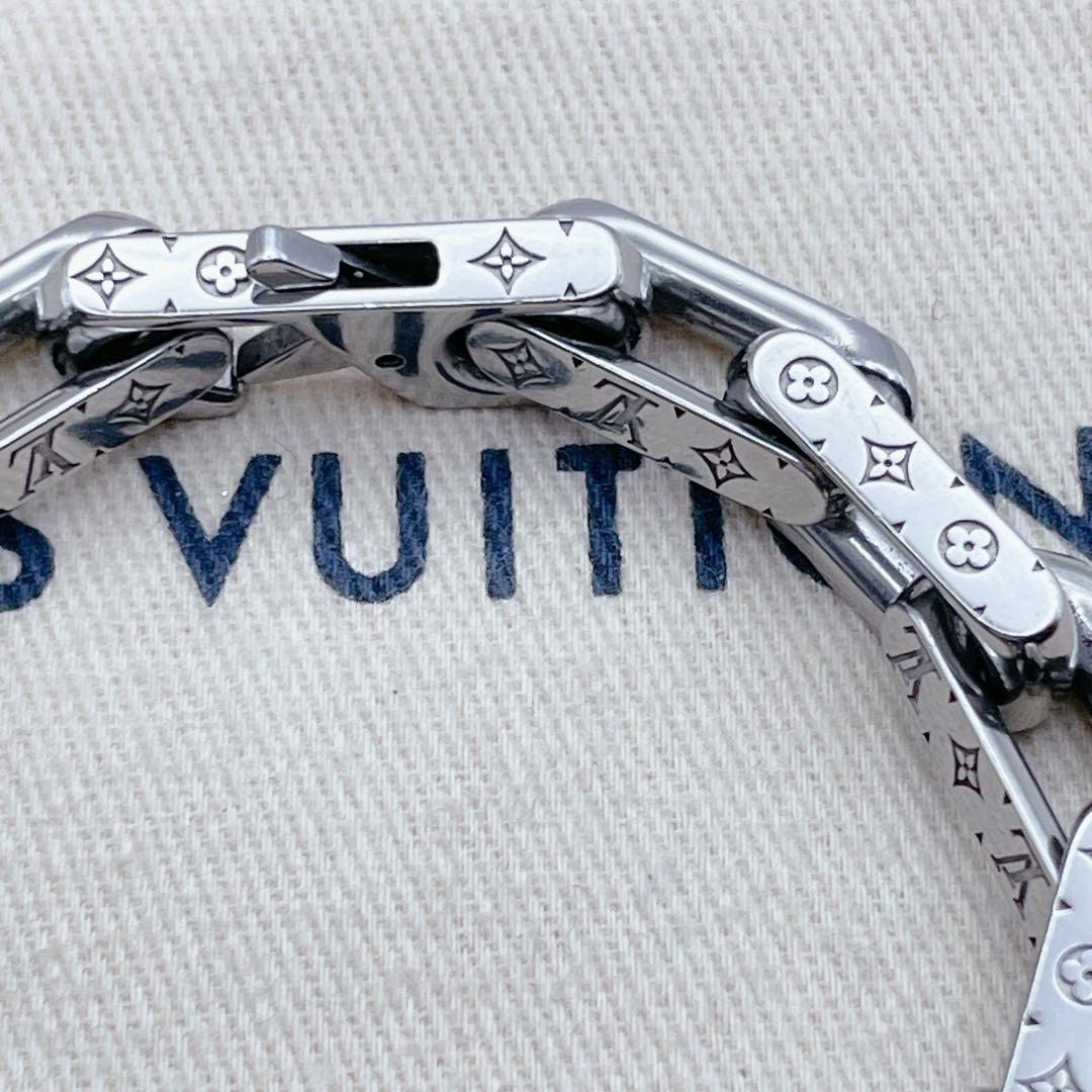 LOUIS VUITTON スクエア　チェーン　ブレスレット　コリエ