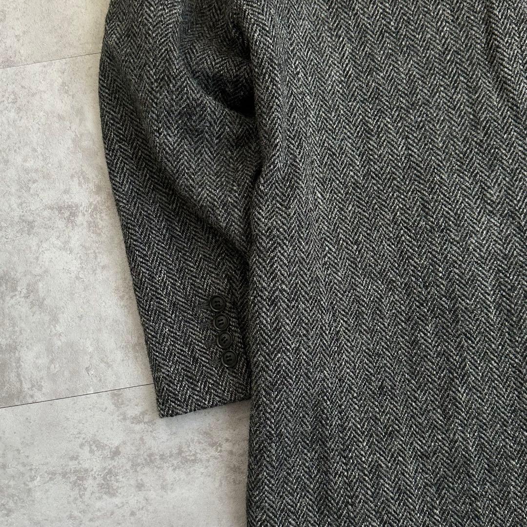 【希少】 Harris Tweed × ROSSO ツイードコート