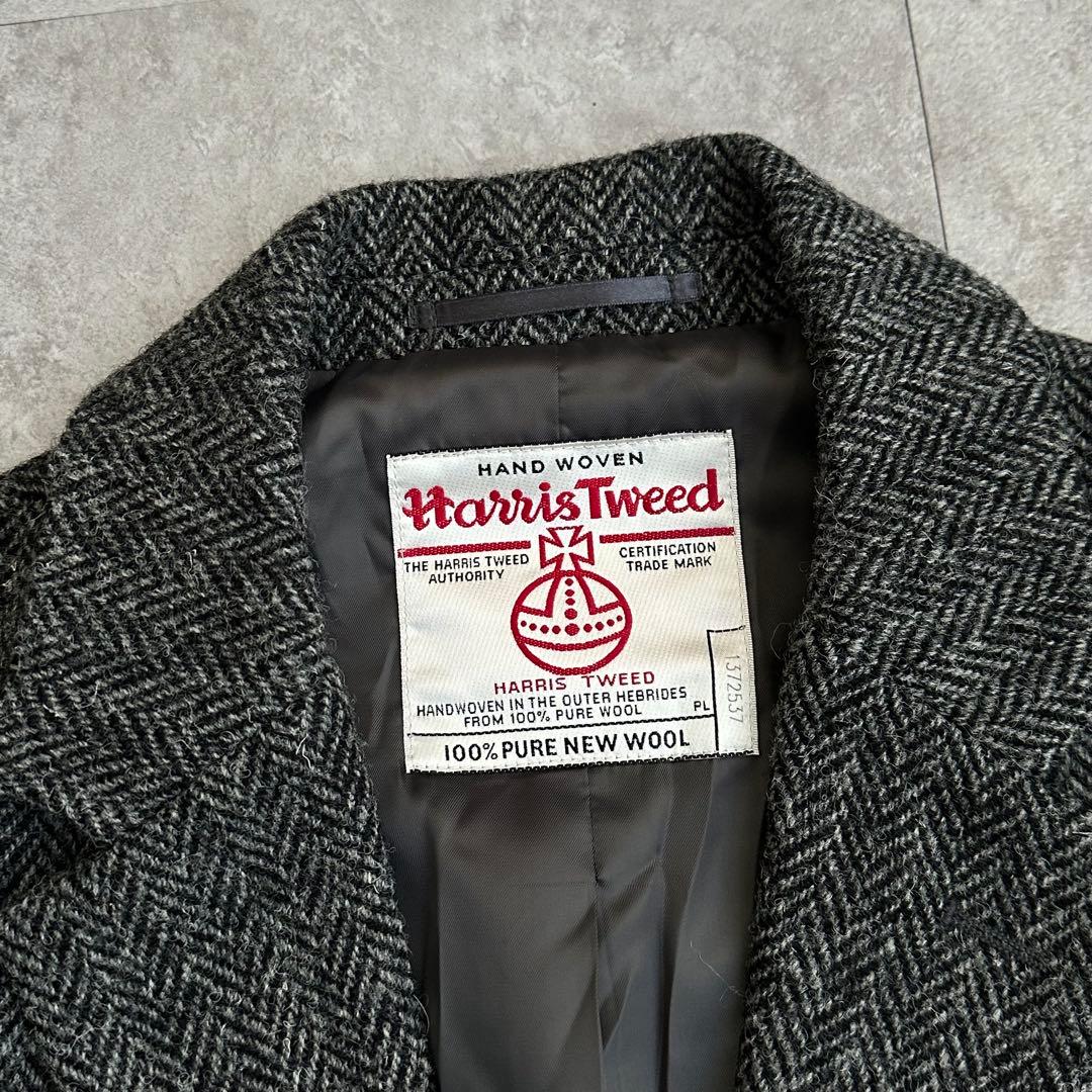 【希少】 Harris Tweed × ROSSO ツイードコート