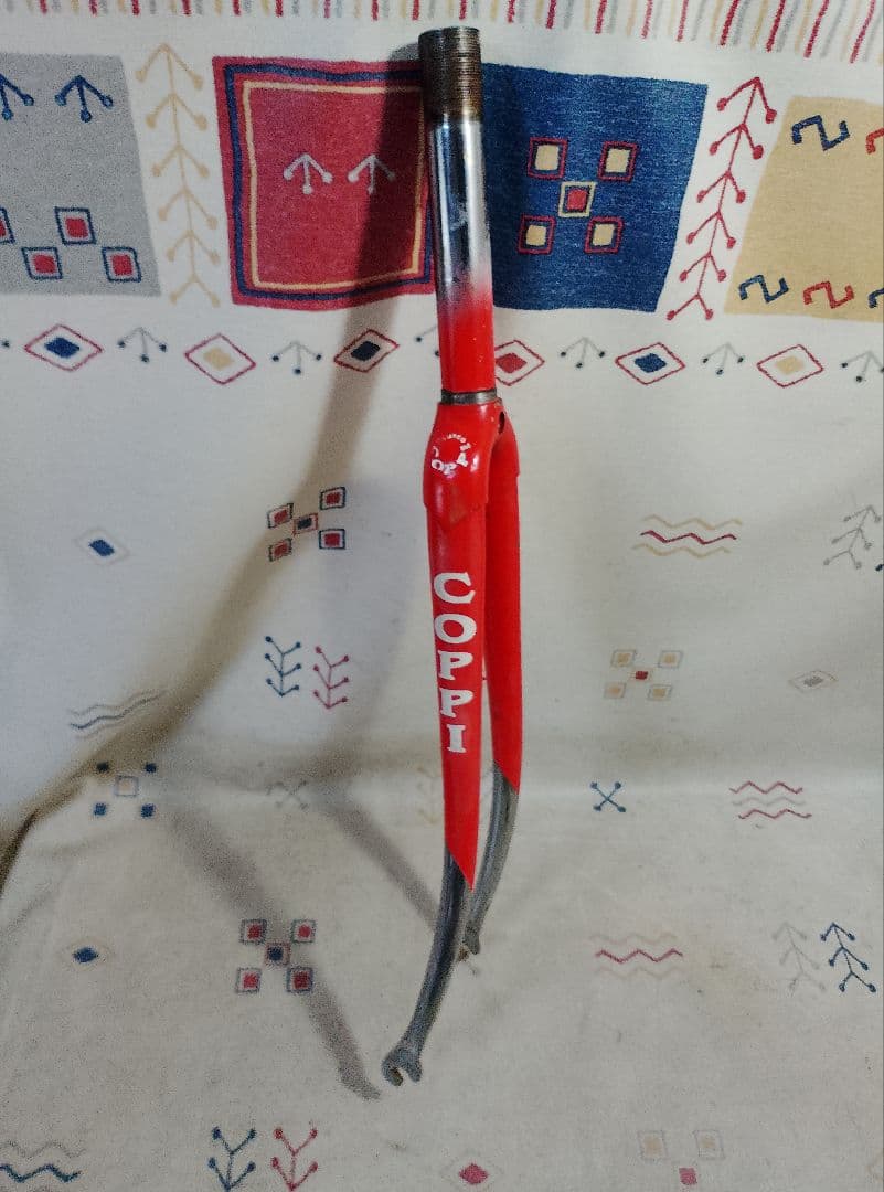 フォーク　Fausto COPPI　クロモリ　700c