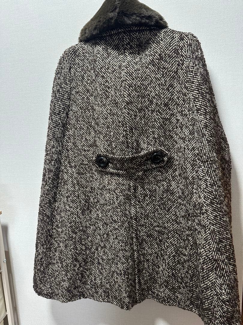 8/10まで　Burberry ポンチョ　コート バーバリー