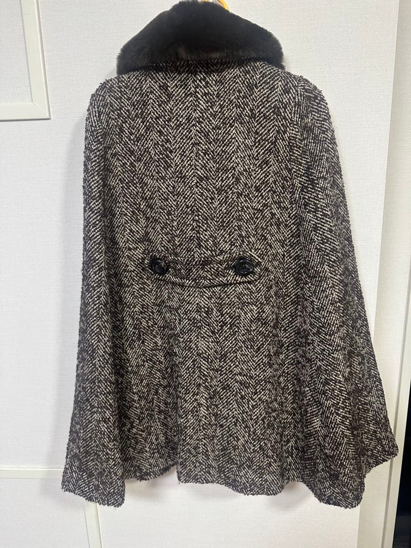 8/10まで　Burberry ポンチョ　コート バーバリー