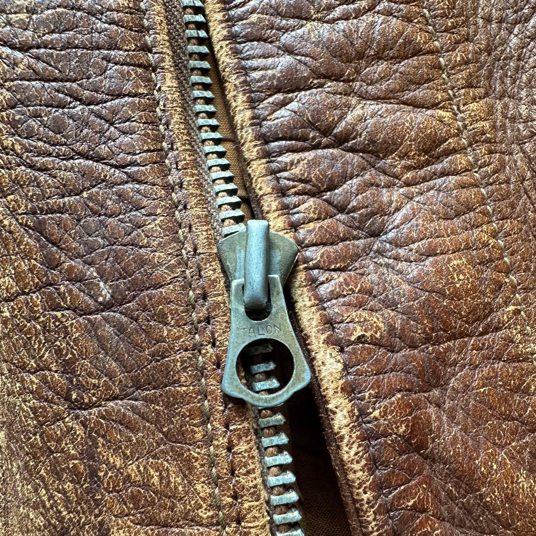 40's 米軍実物 USAAF A-2 レザー フライトジャケット ヴィンテージ