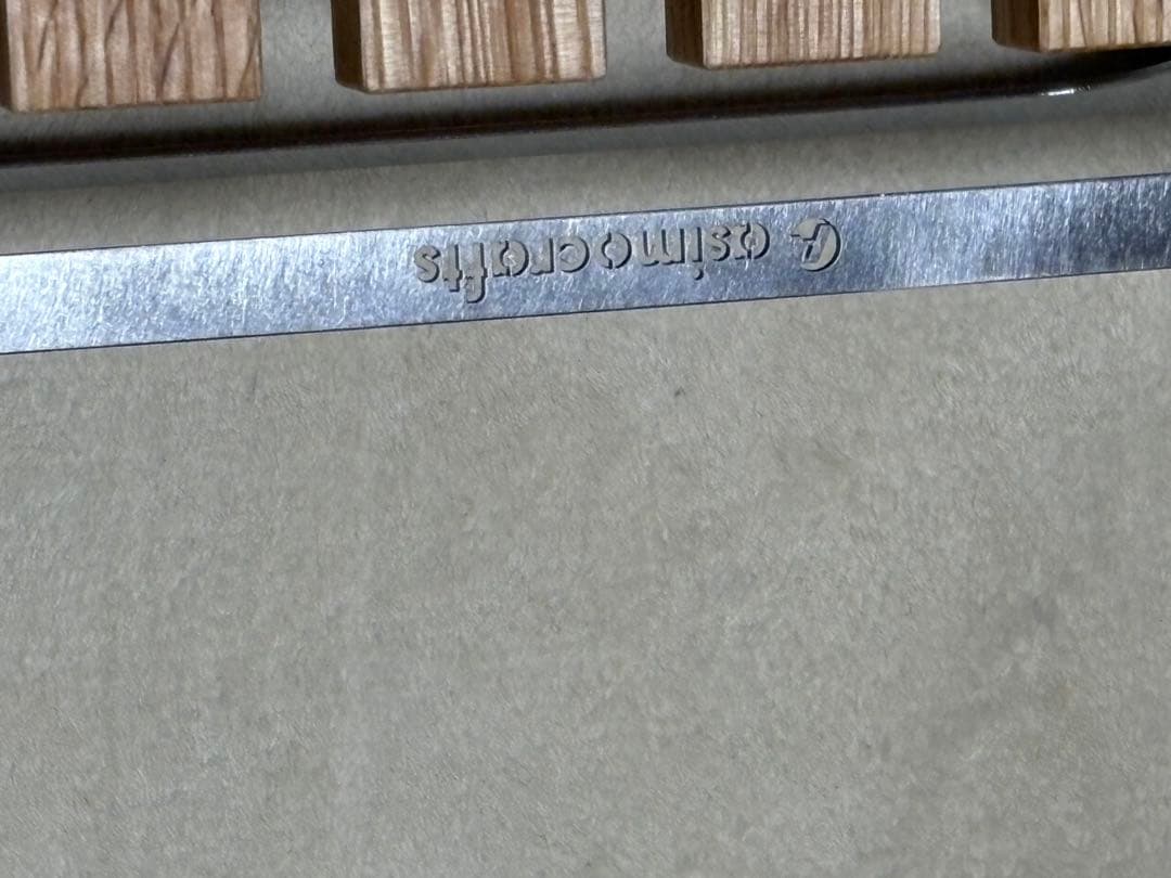 moose room works × asimocraftsテーブル