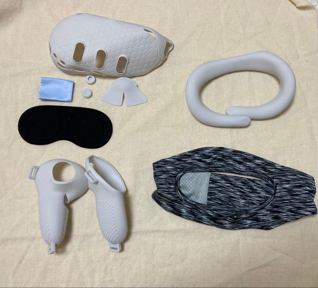 防汗コントローラーシリコングリップ ヘッドセットコントローラー