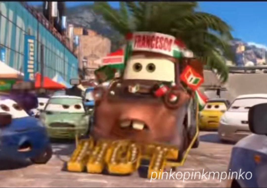 レア!カーズ 2 マテル メーター フランチェスコファン アメリカ限定CARS