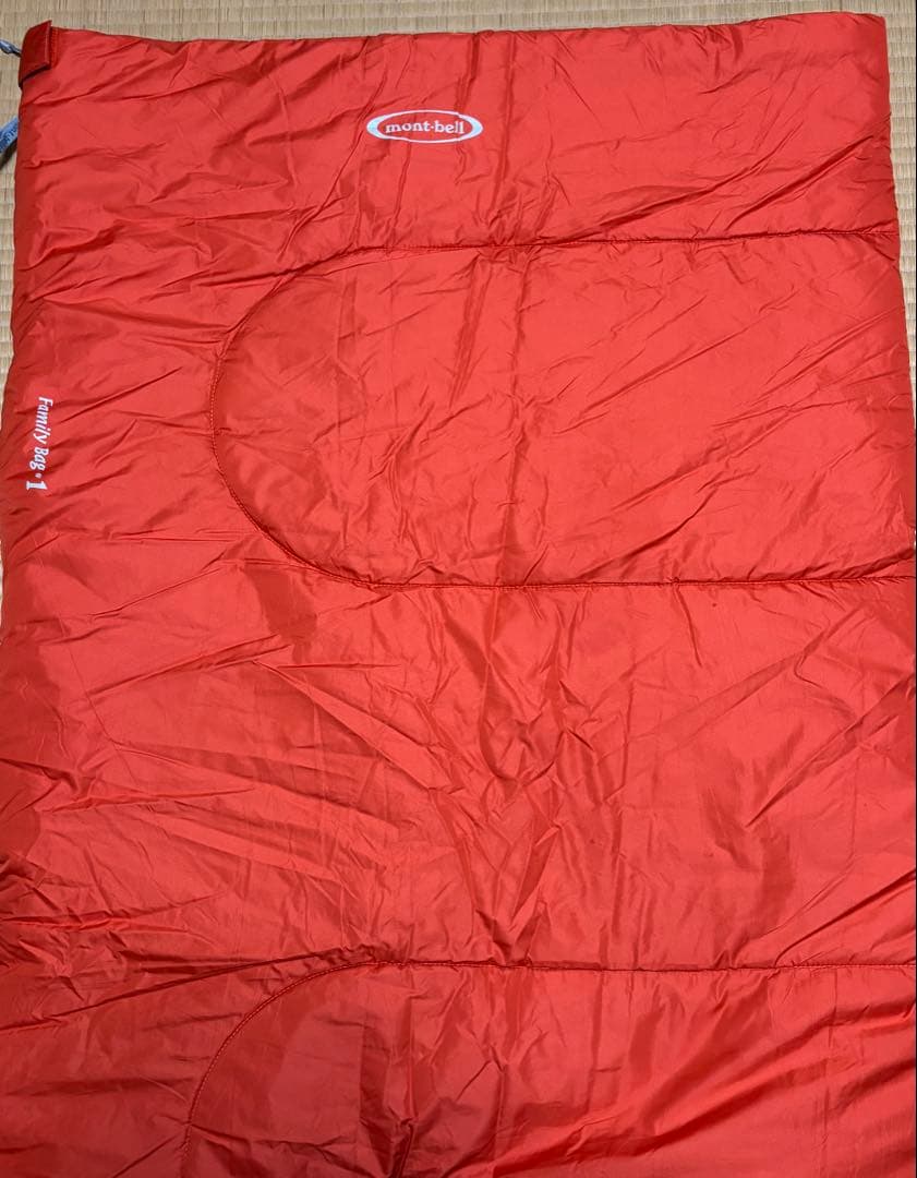 モンベル ファミリーバッグ #1 シュラフ 寝袋 タグ付き