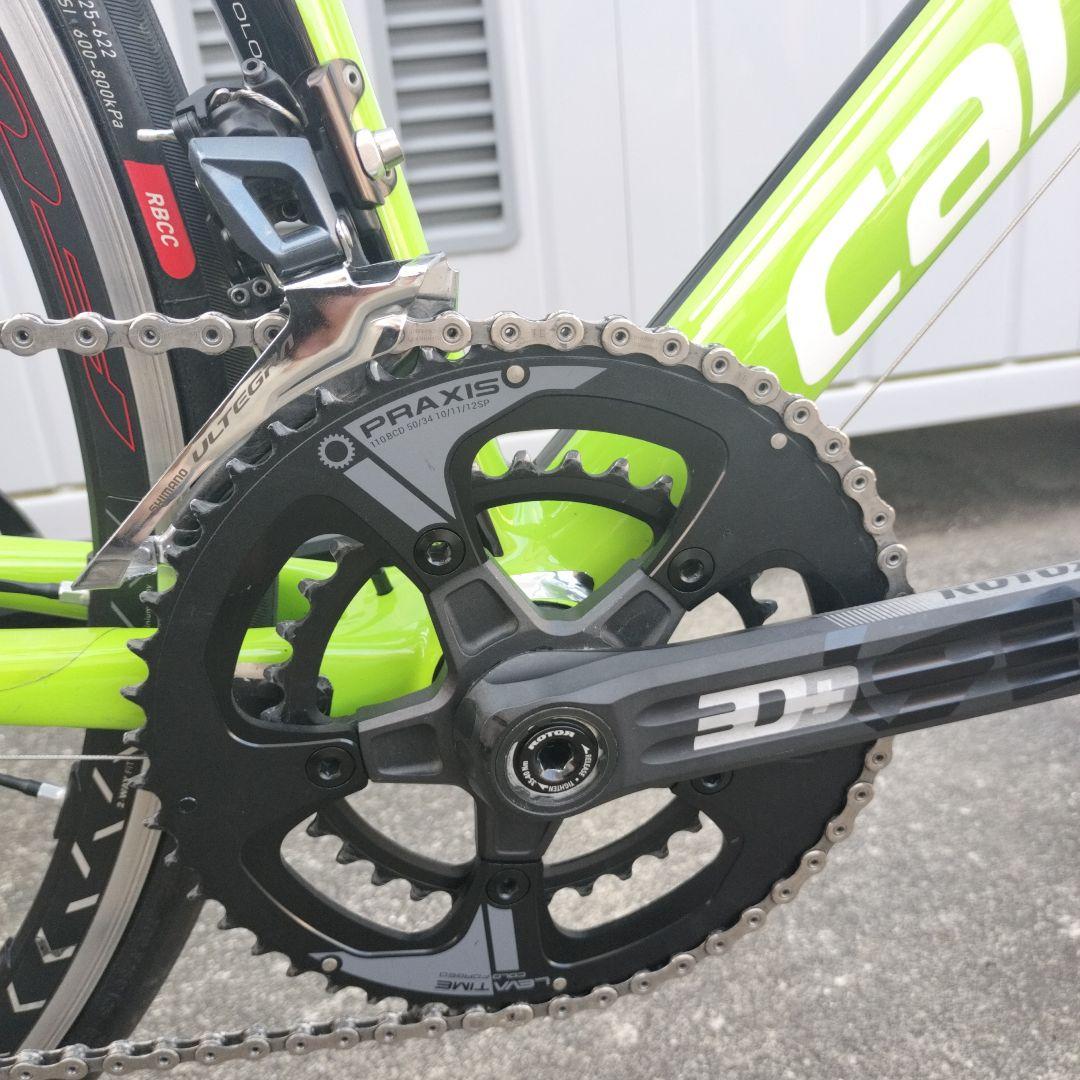 キャノンデールスーパーシックス　パワーメーター付　Size52