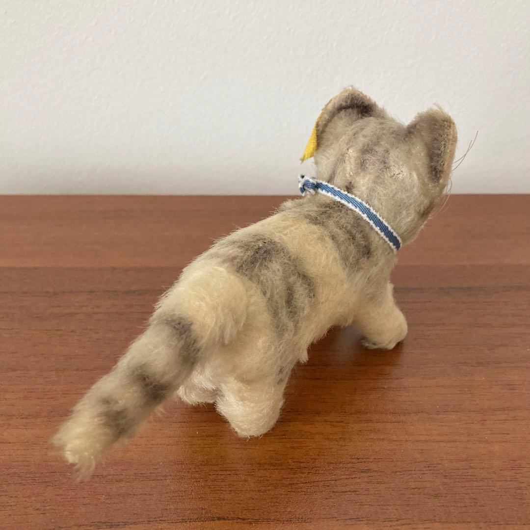 オールドシュタイフ　シュタイフ　子猫　tabby　ドイツ　ヴィンテージ