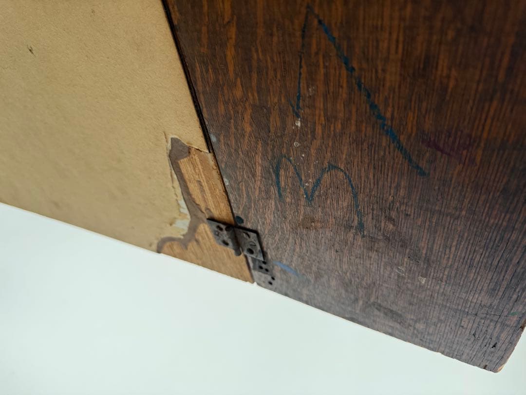 ヨーロッパアンティーク製図台（ドラフティングテーブル）作業台　折りたたみテーブル