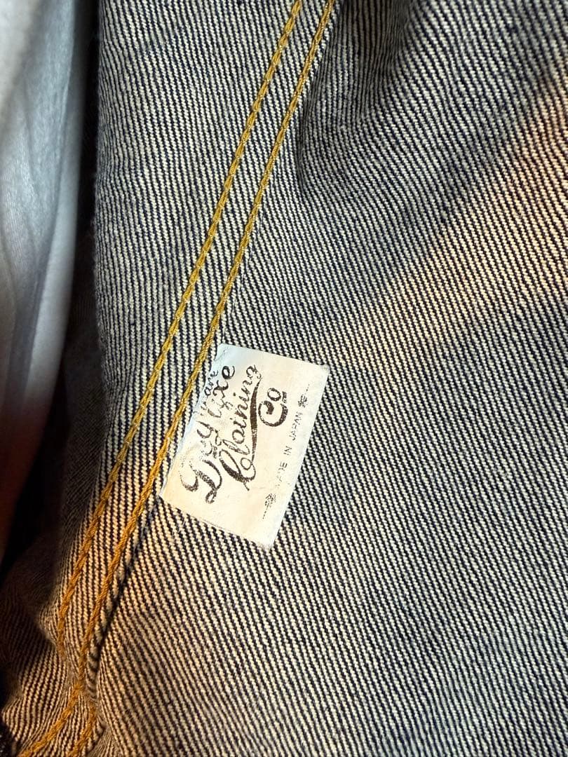 デラックスウエア deluxeware Gジャン　デニムジャケット　1st