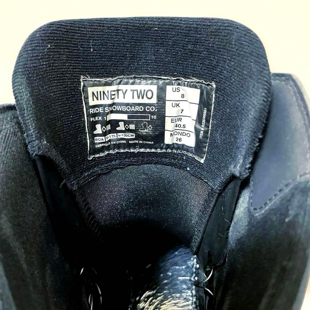 RIDE THE 92 26cm 23-24モデル