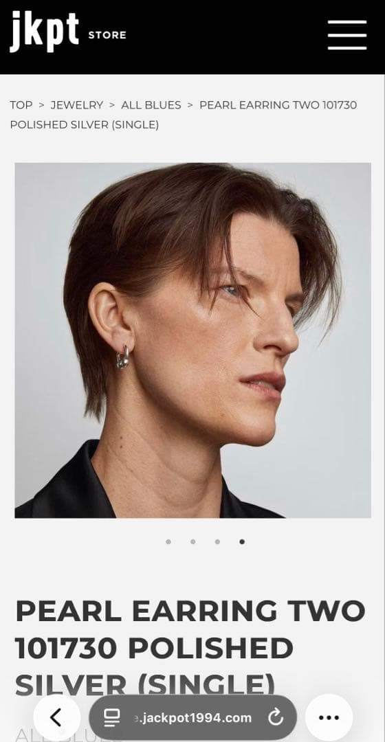 All Blues PEARL EARRING ピアス