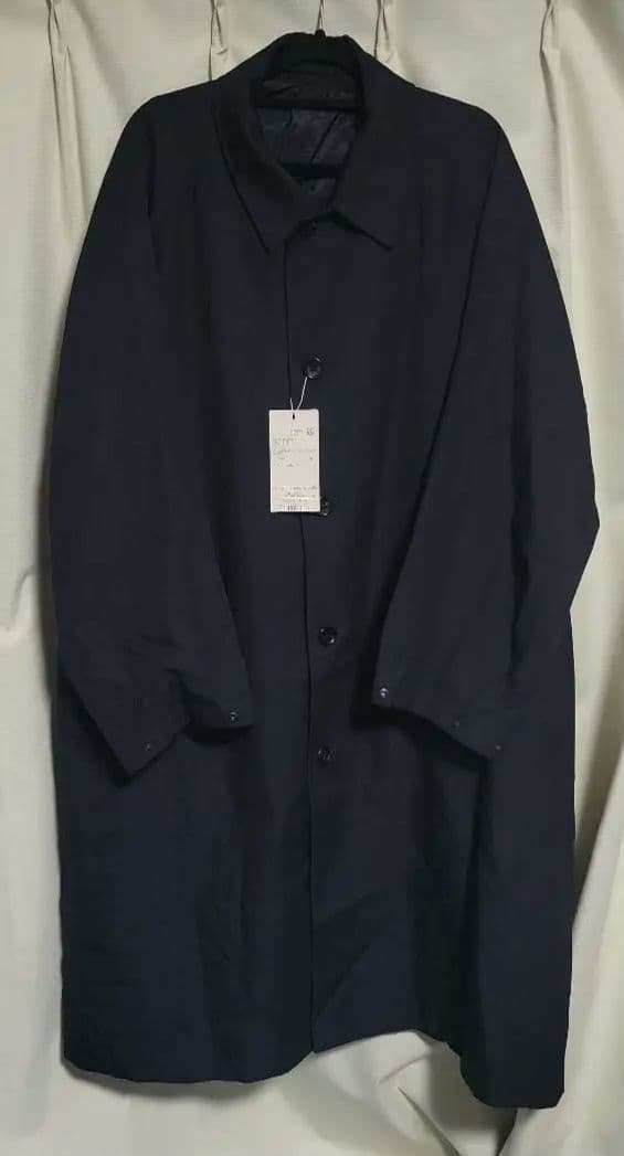 ナノユニバース　LB.01　ウールポリエステルギャバジンステンカラーコート　M