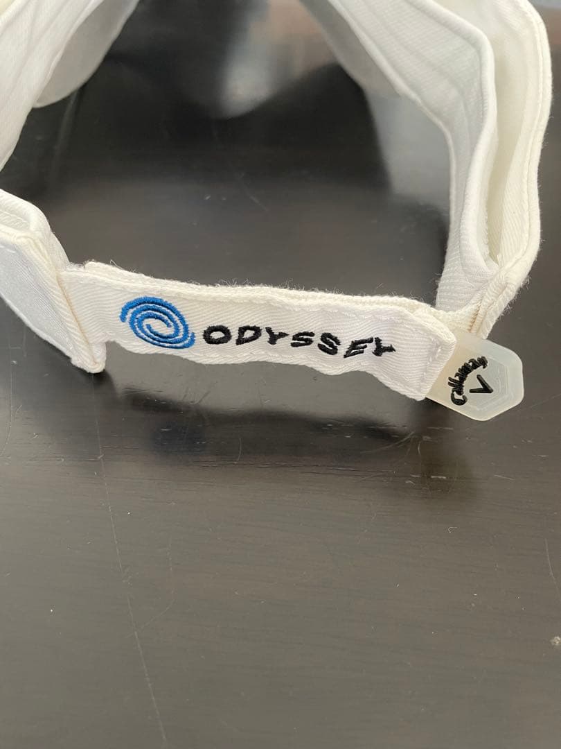 Callaway 上田桃子プロ 直筆サイン入り サンバイザー ツアー支給品