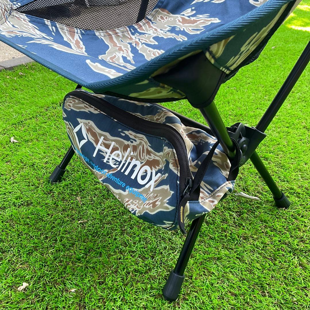前*恵様 Helinox ヘリノックス チェアワン ブルー タイガー カモ us