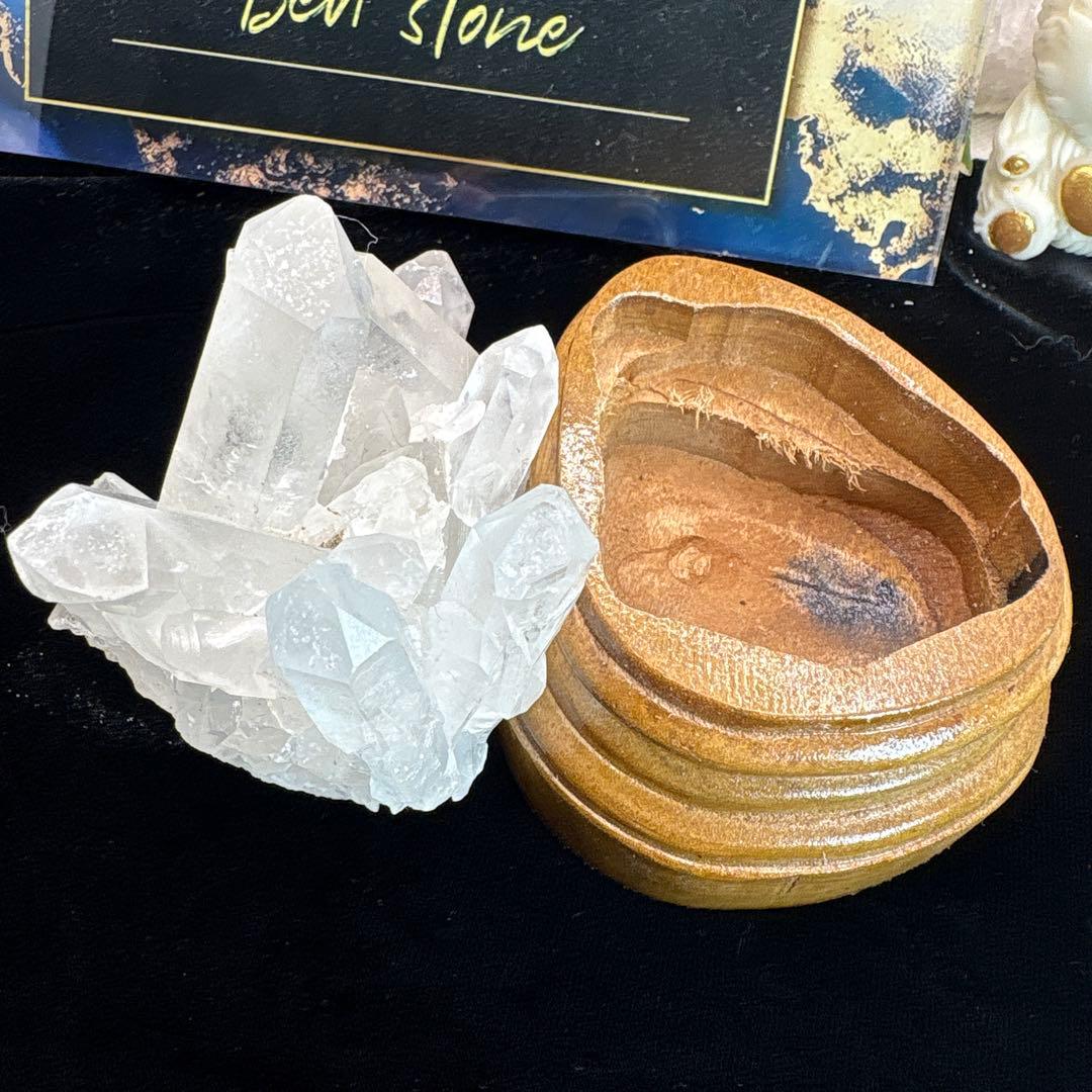 水晶ポイントクラスターNo.2029 ラスト