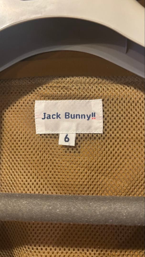 値下げJack Bunny!! 防水ブラウンジャケット 希少サイズ6早い者勝ち