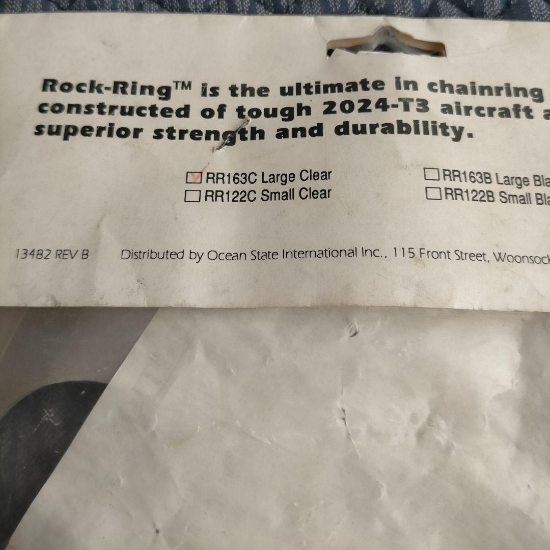 ②【超希少!90s☆USA製】GIRVIN ROCK-RING バッシュガード