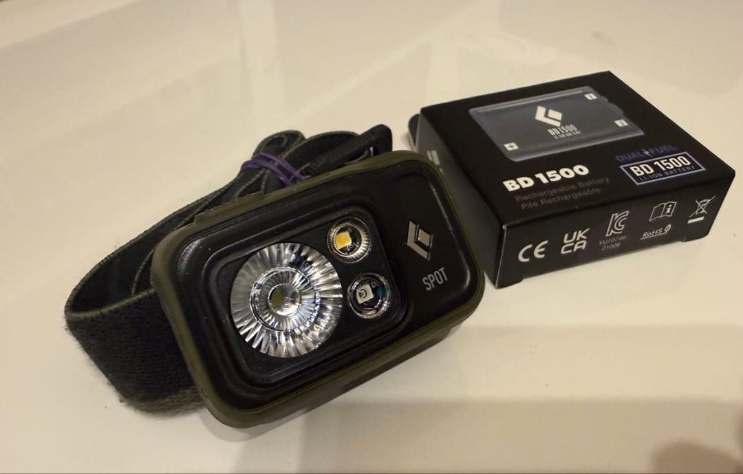 Black Diamond スポット400+バッテリー+充電器セット