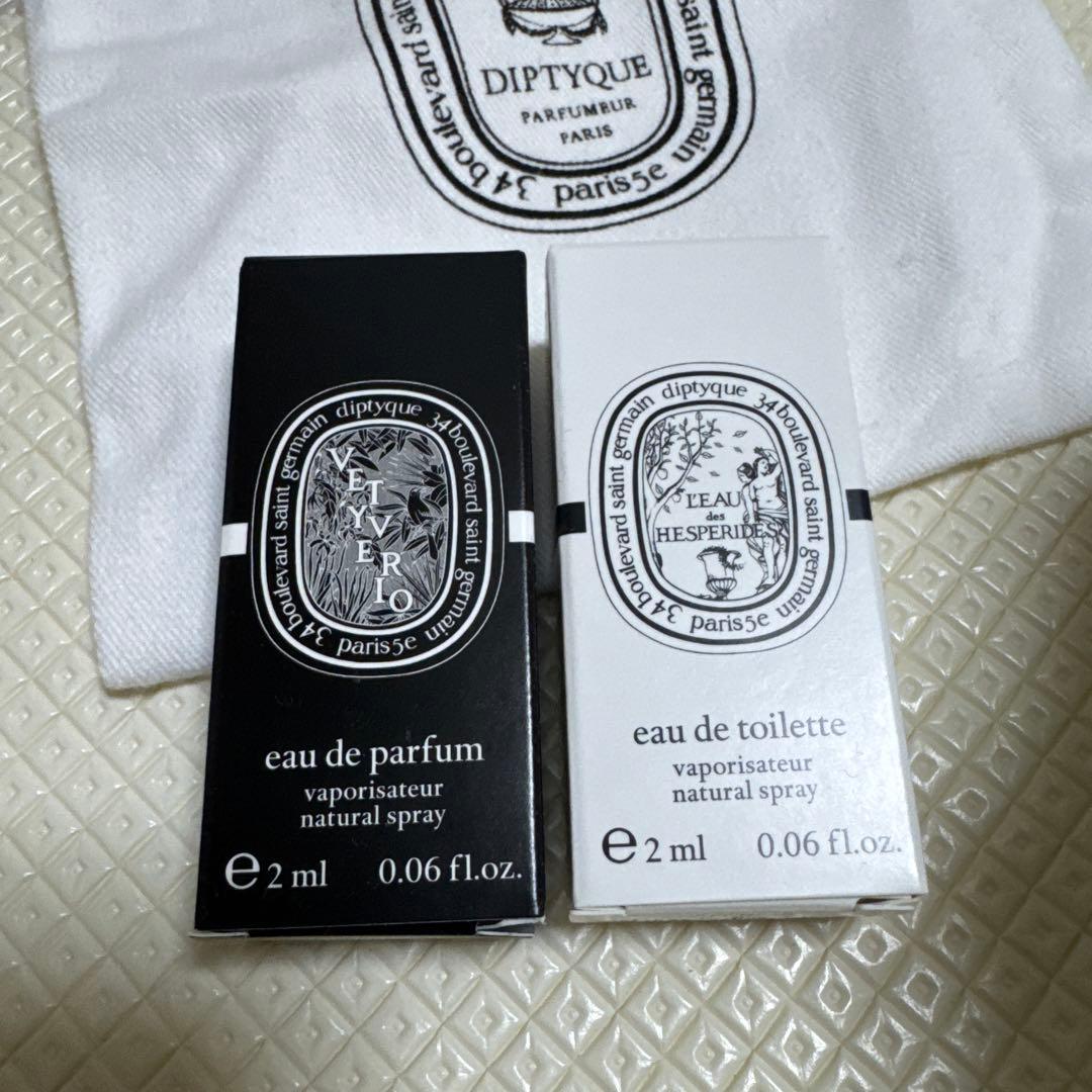 【Diptyque Paris】フレグランスキャンドル×2➕オードトワレ×2