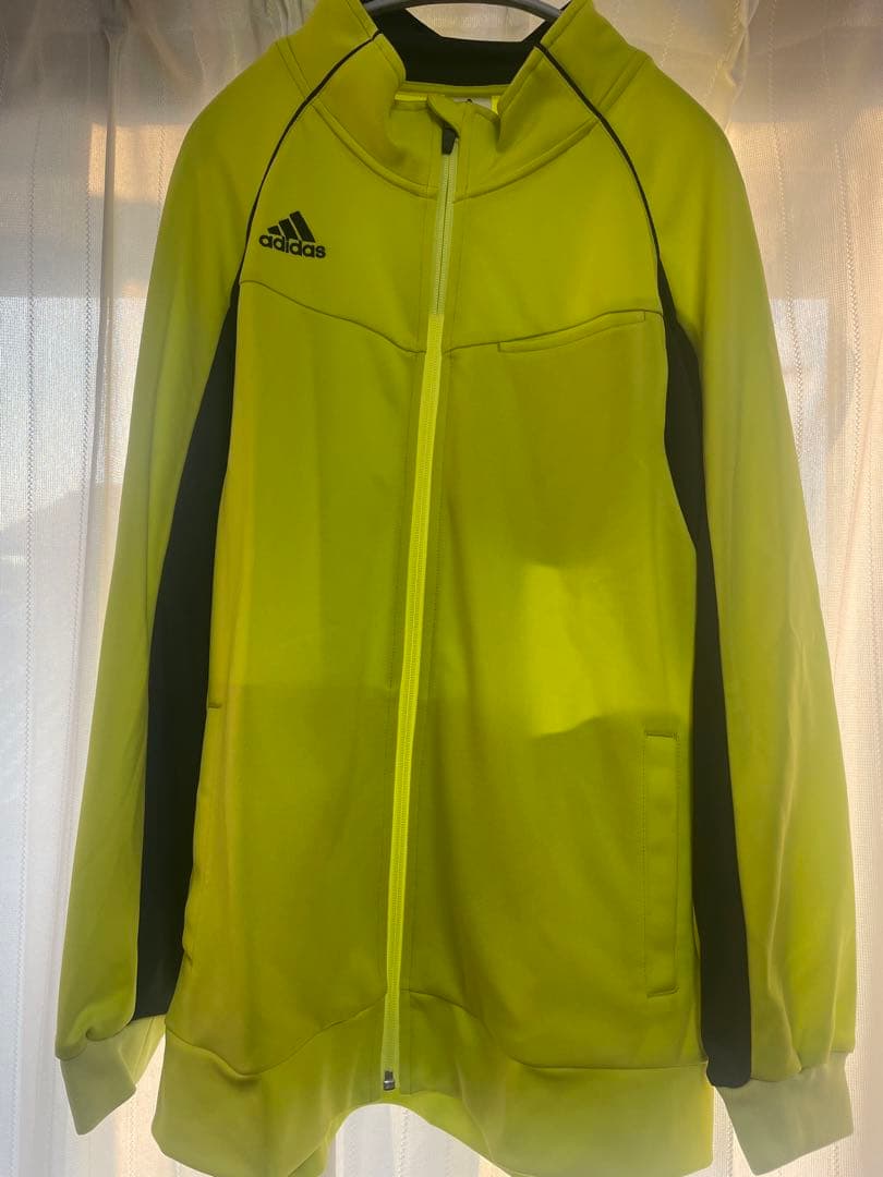 ATHLETA 蛍光イエロー フリース ATHLETA(アスレタ) カラーZIP