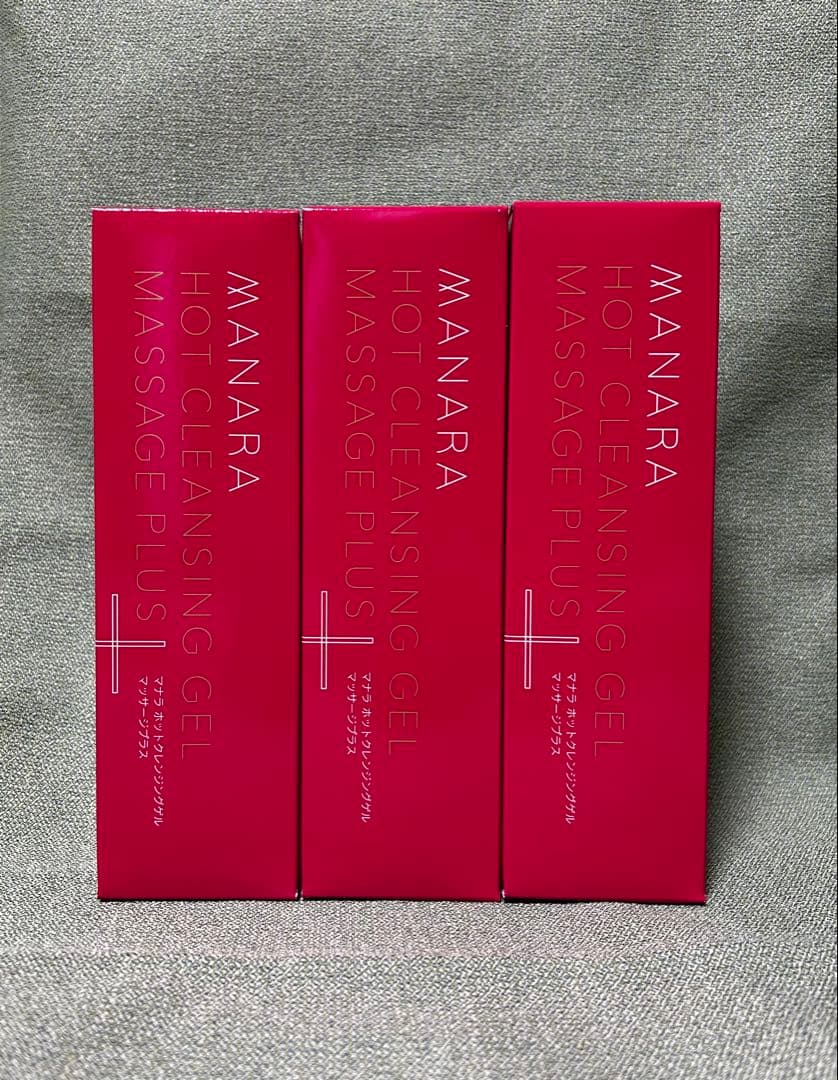 マナラ ホットクレンジングゲル マッサージプラス 3本セット - メルカリ