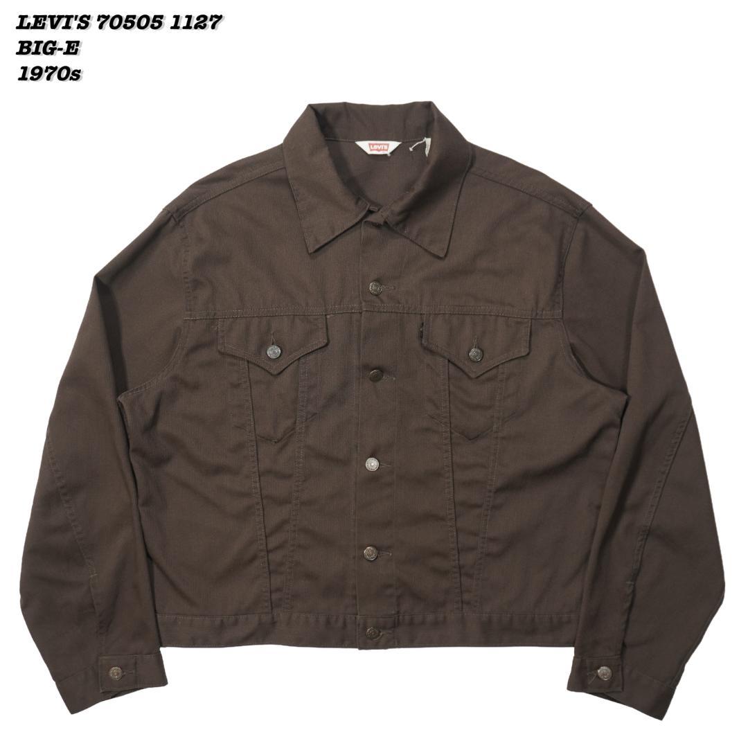 LEVI'S BIG-E 70505 1127 Pique Jacket 70s - メルカリ
