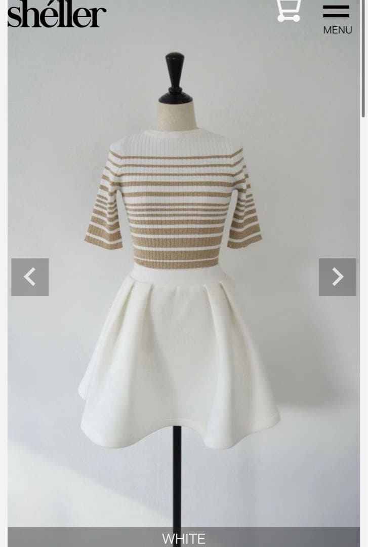 Sheller mulch boarder knit docking dress