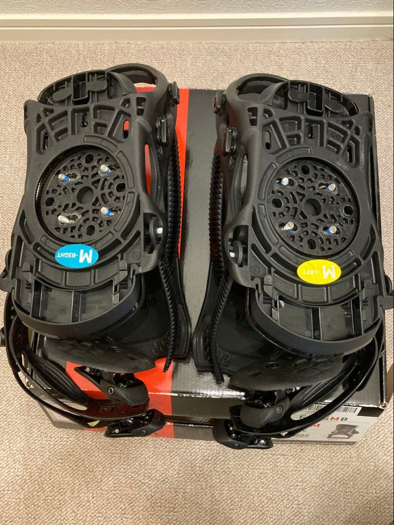 [美品] FLUX DS バインディング Mサイズ　2018-2019モデル