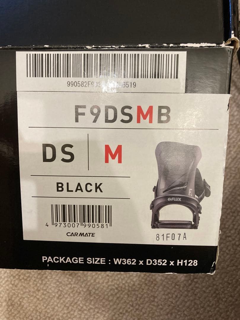 [美品] FLUX DS バインディング Mサイズ　2018-2019モデル
