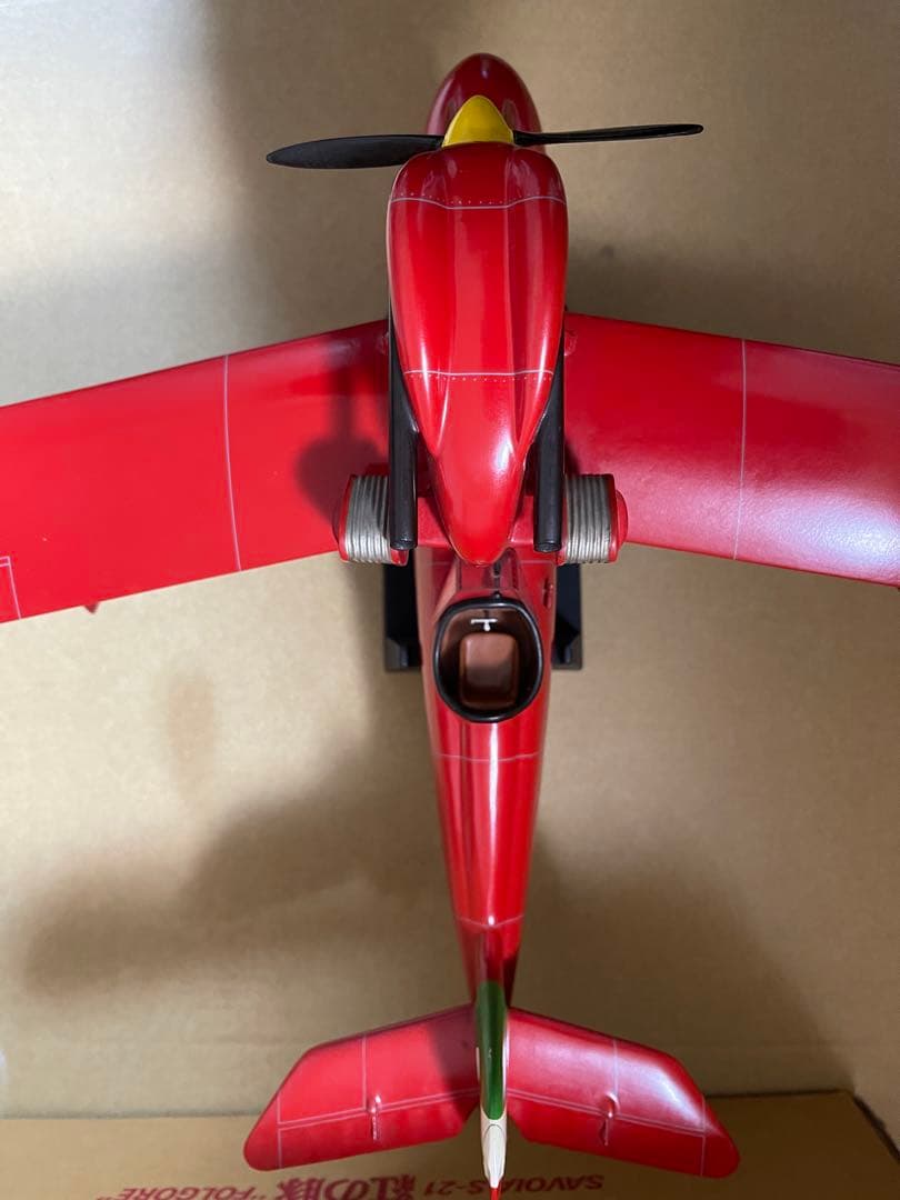 絶版 ウイングクラブ 紅の豚 劇場版 1/24 サボイア S21 スタジオジブリ